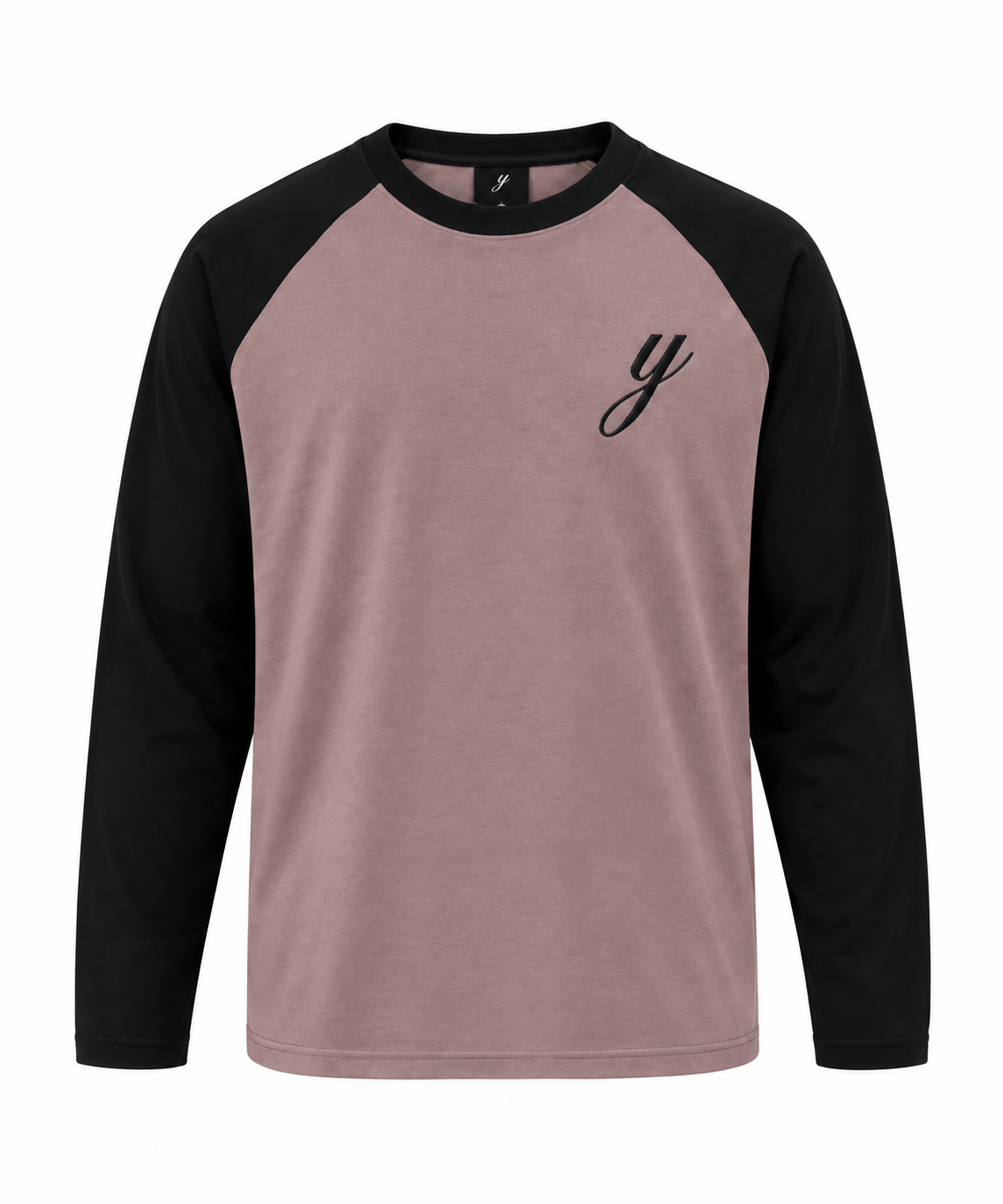 y longsleeve dusty rose / black