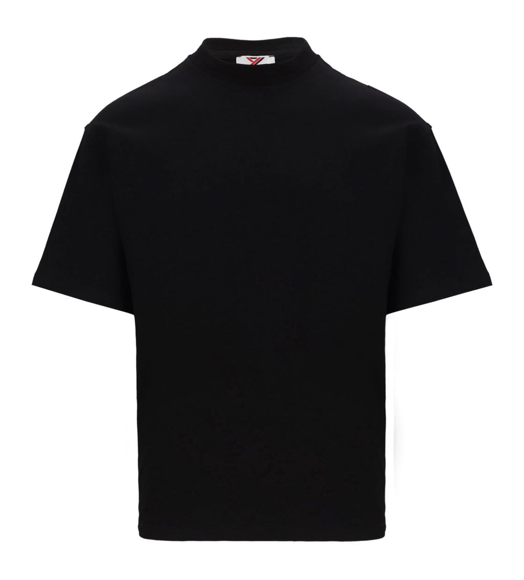 black blank tee