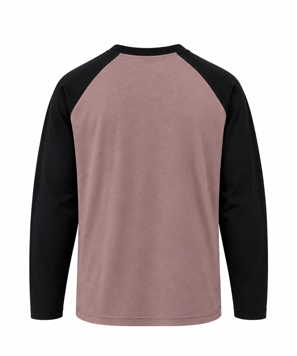 y longsleeve dusty rose / black