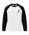 y longsleeve white / black