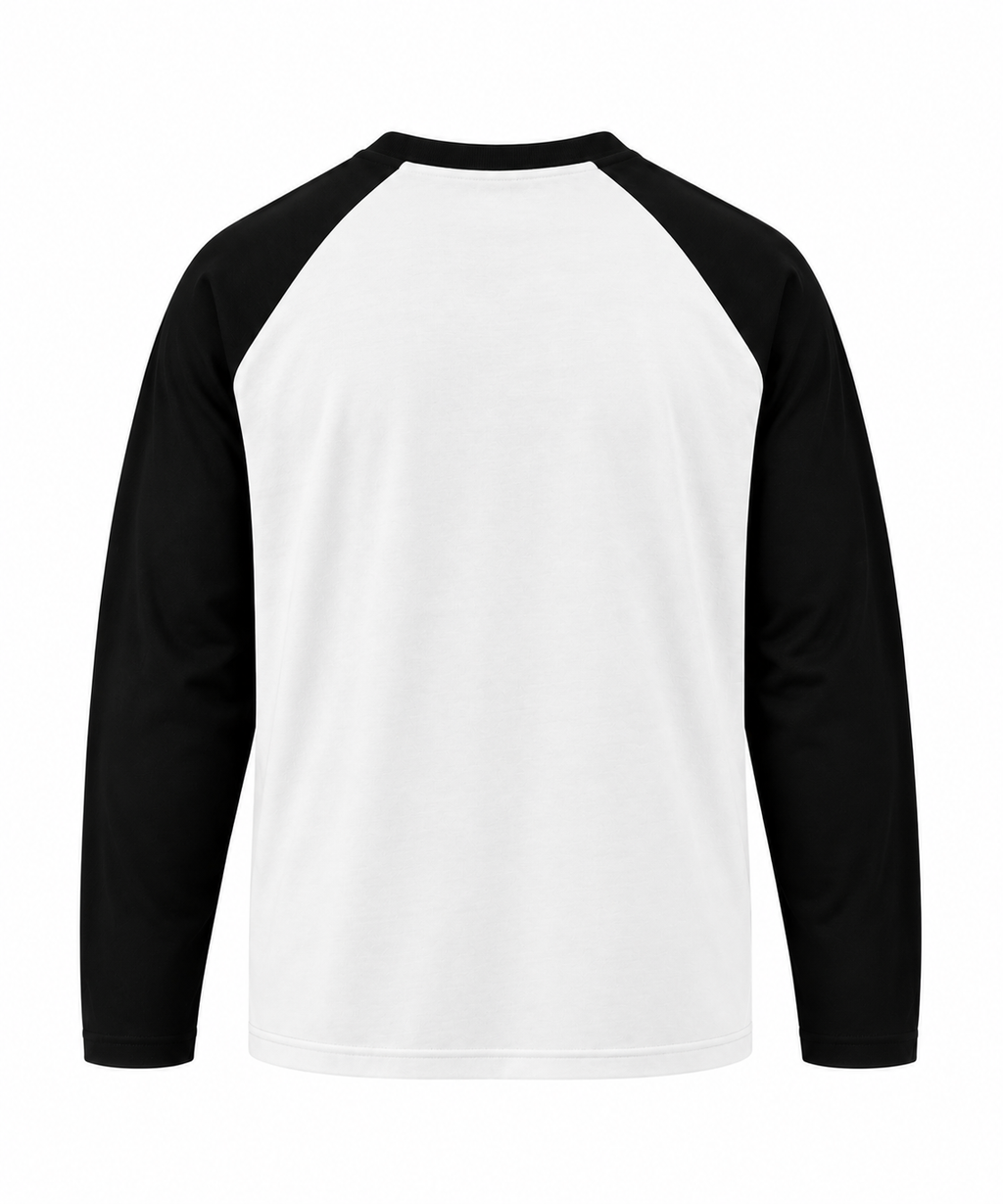 y longsleeve white / black