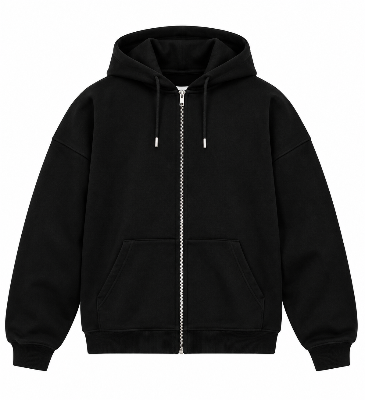 black identity zipper