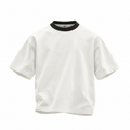 white black tee