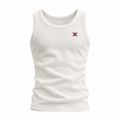 white tanktop