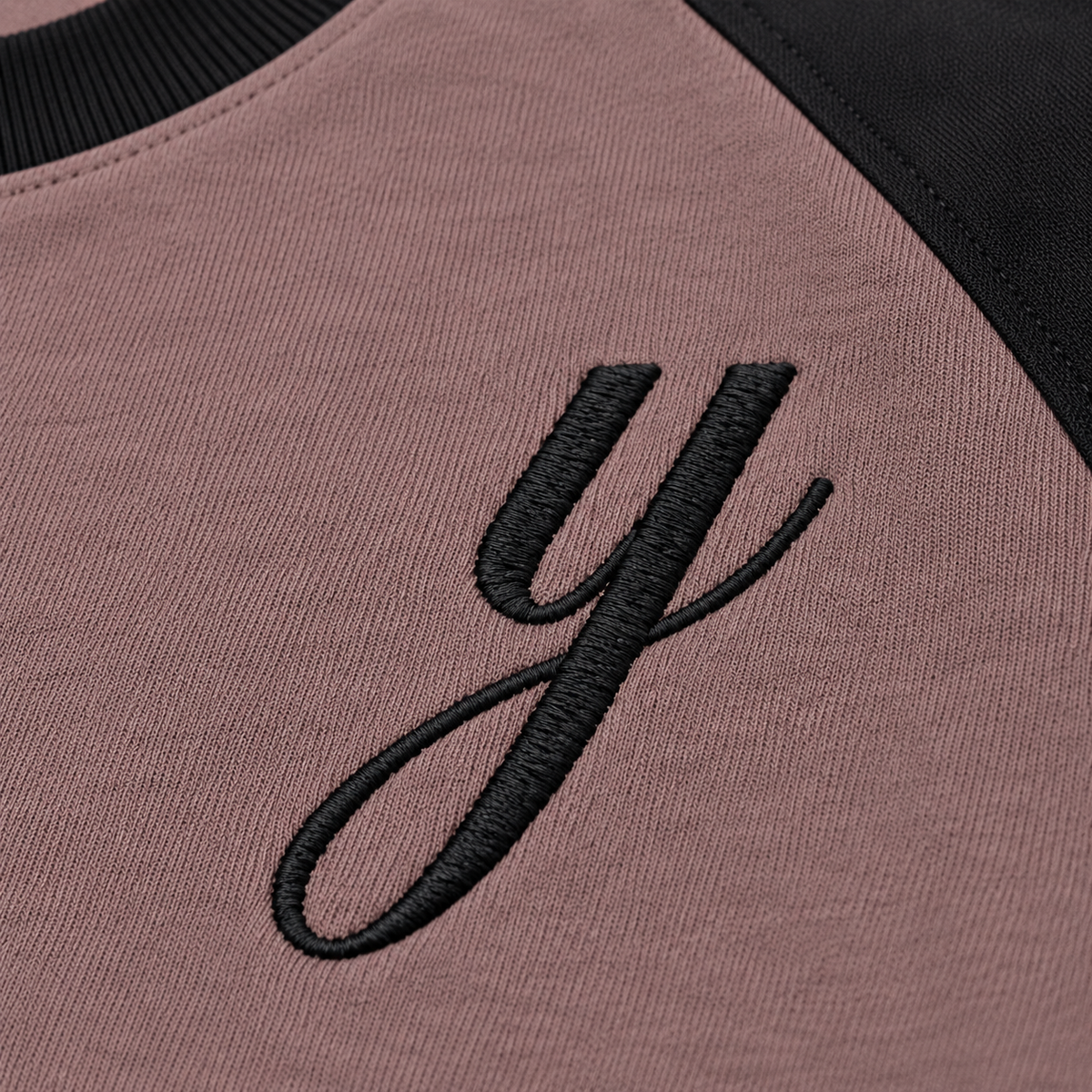 y longsleeve dusty rose / black